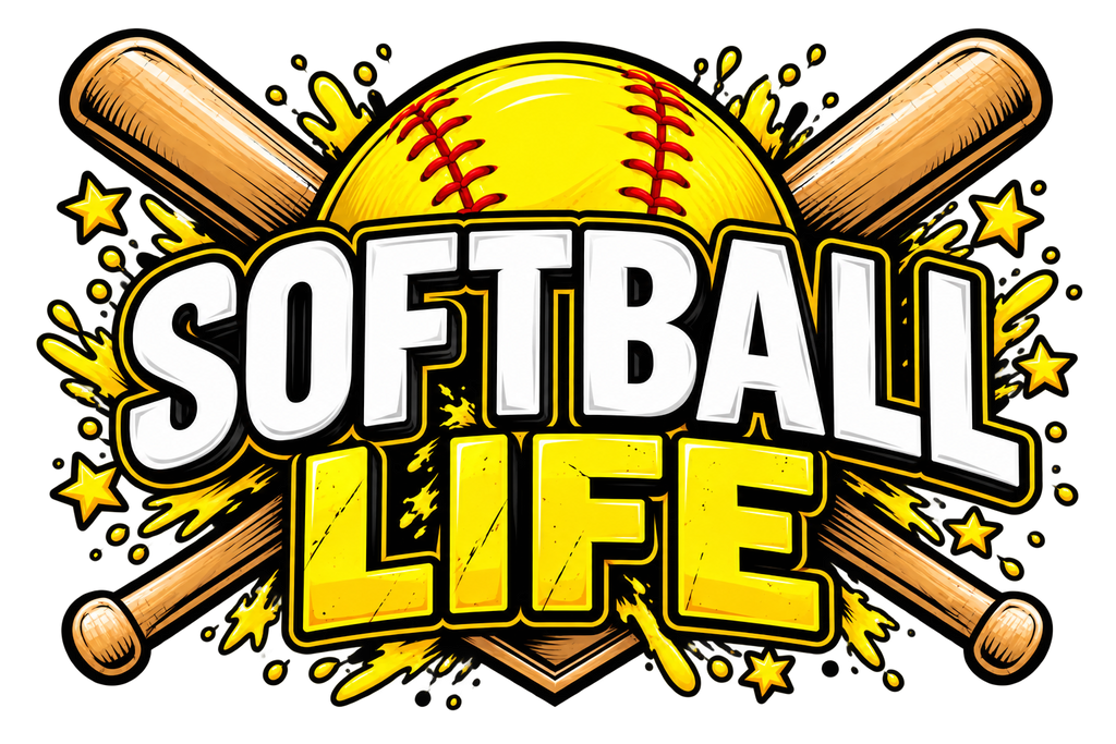 Softball Life – Crossed Bats