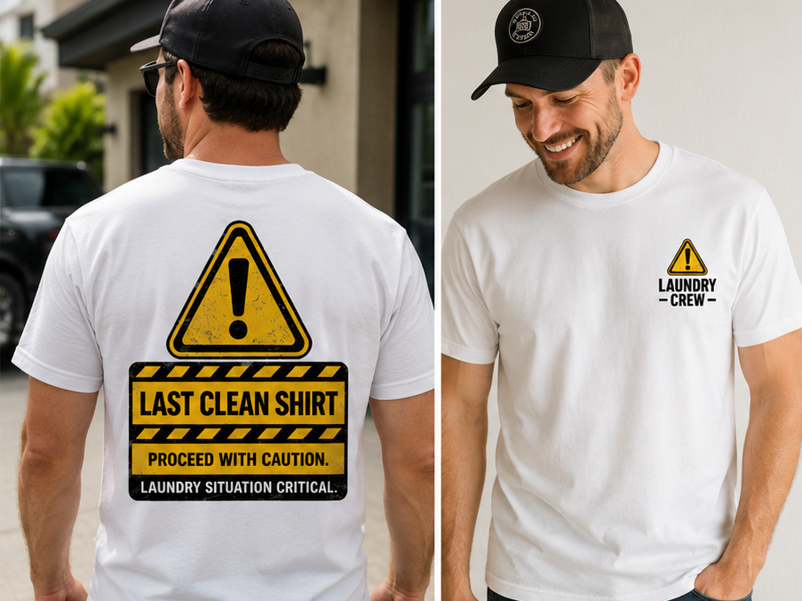 Last Clean Shirt – Laundry Crew T-shirt