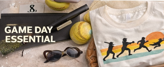 Softball Life – Vintage Sunset T-Shirt