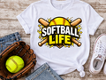 Softball Life – Crossed Bats