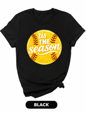 'Tis the Season Softball Graphic T-Shirt