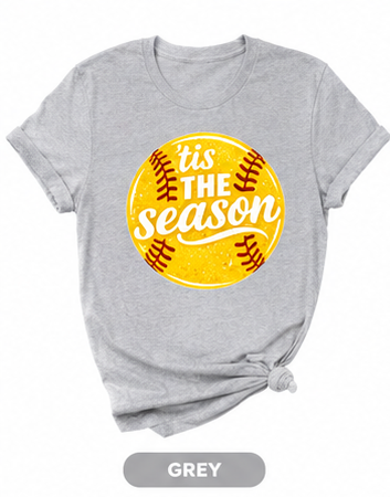 'Tis the Season Softball Graphic T-Shirt