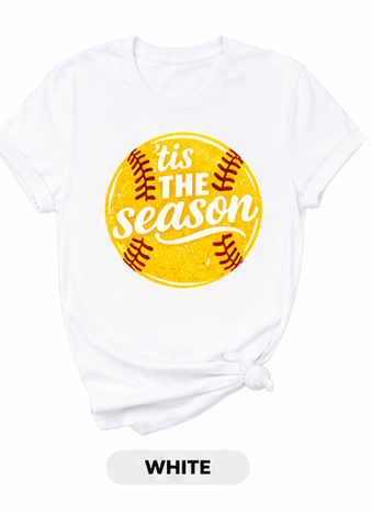 'Tis the Season Softball Graphic T-Shirt