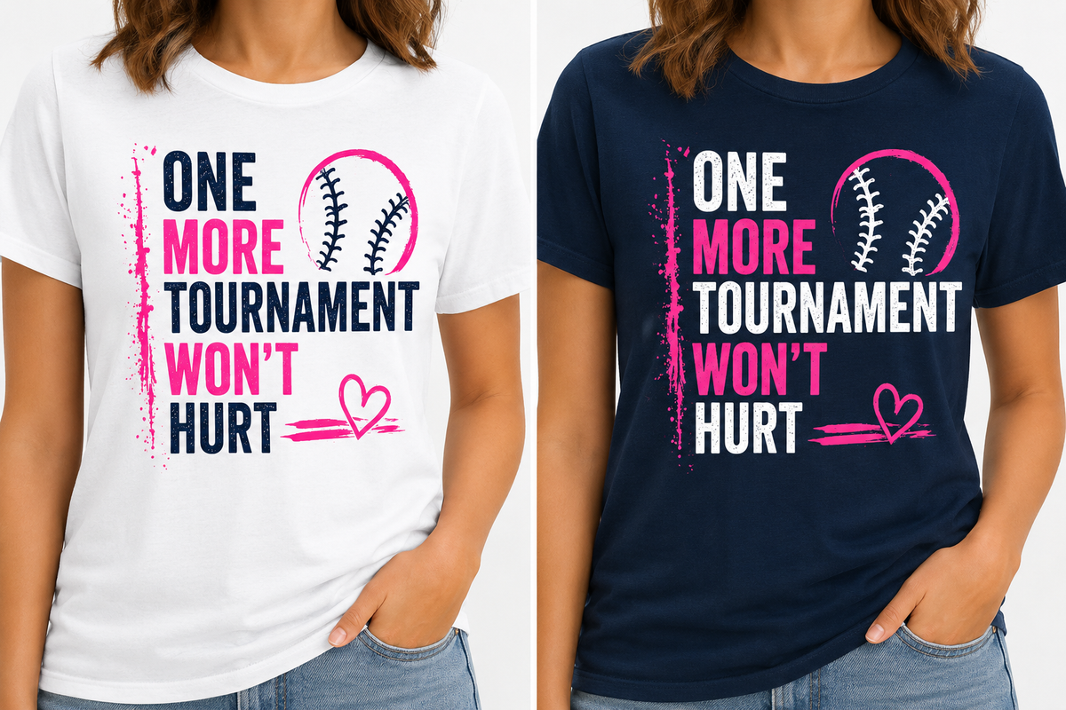 One More Tournament Won’t Hurt Tee 🥎💗